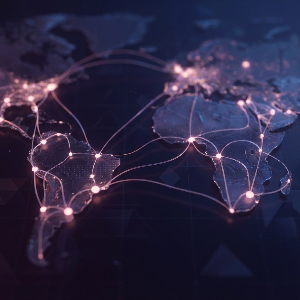 World Network Background